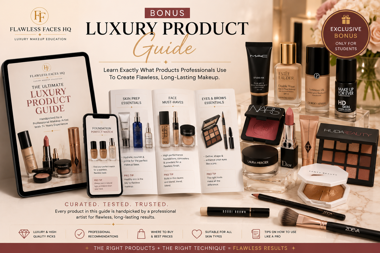 Flawless Faces HQ™ | Professional Makeup Masterclass (Digital PDF)